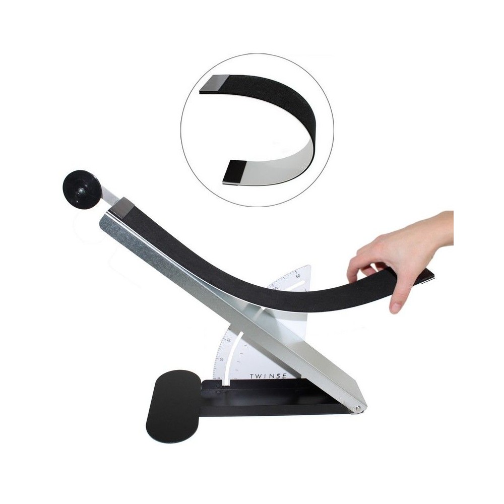 Plano inclinado carril inclinable 600x70 mm DM-234003. Maletín con accesorios