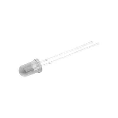 Leds càpsula 5 mm blancs DH-12.675/5/B/C. Bossa 100 unitats