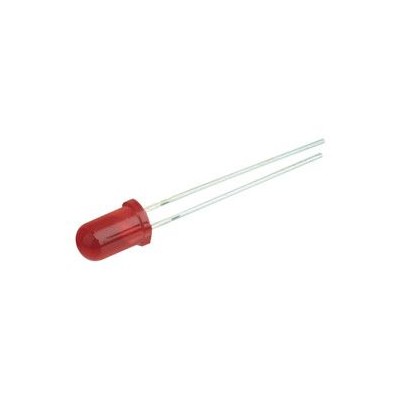 Leds càpsula 5 mm blancs DH-12.675/5/B/C. Bossa 100 unitats