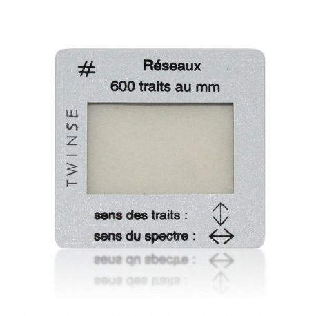 Diffraction grating DO-115005. Slide 600 grooves/mm