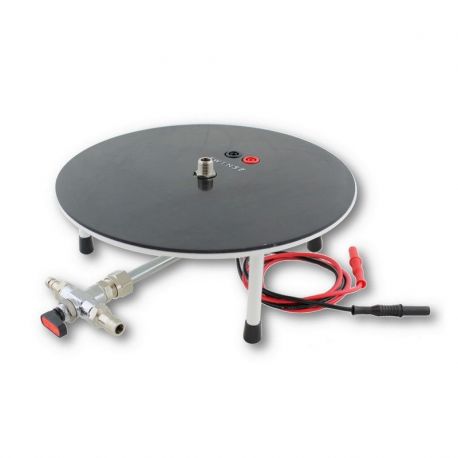 Empty electrified plate 250 mm DM-205003. 9 and 12 mm connections