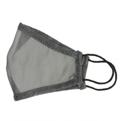 Mascaretes transparents tela color gris. Paquet 10 unitats