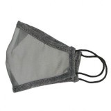 Mascaretes transparents tela color gris. Paquet 10 unitats