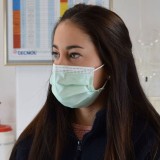 Mascaretes quirúrgiques tipus IIR color verd. Capsa 50 unitats