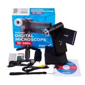 Microscopi digital USB Levenhuk 500 Mobi. Sensor 5 Mp (20x-500x)