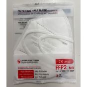 Mascaretes autofiltrants partícules FFP2 amb vàlvula. Capsa 12 un