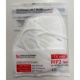 Mascaretes autofiltrants partícules FFP2 sense vàlvula. Capsa 25 unitats