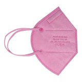 Mascarillas autofiltrantes partículas FFP2 rosas sin válvula. Pack 20 unidades