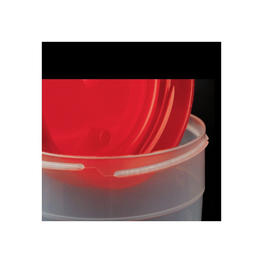 Bote plástico PP tapón rosca 150 ml D-409702. Caja 450 unidades