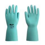 Guants seguretat nitril reutilitzables talla L. Bossa 10 parells