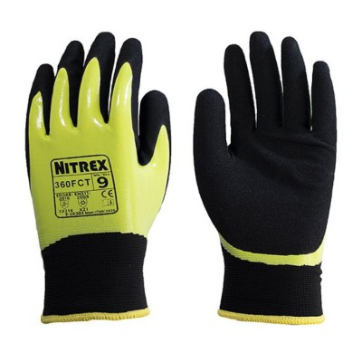 Guants seguretat tèxtils protecció líquids i al fred -15 ºC N-360FCT. Parell