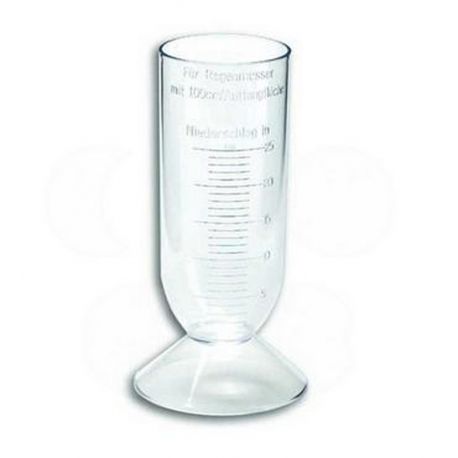 Hellmann rain gauge test tube 130 liters TFA-1004. Mouth 100 cm2