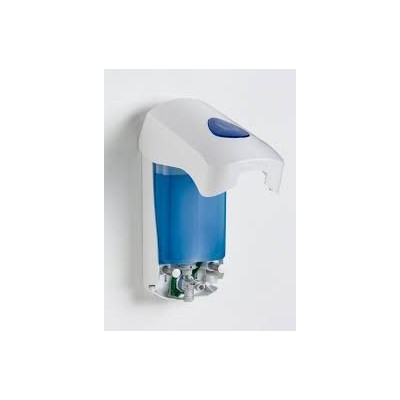 Dispensador pared gel o jabón manual. Depósito 700 ml