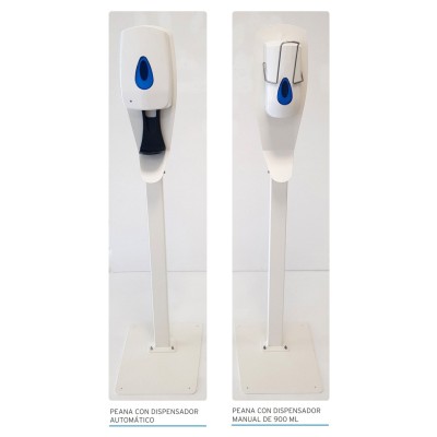 Dispensador paret gel o sabó manual. Dipòsit 700 ml