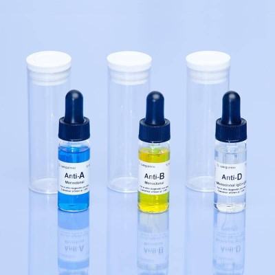 Reactiu grup sanguini anti-D IgG+IgM (Rho) monoclonal. Flascó 10 ml