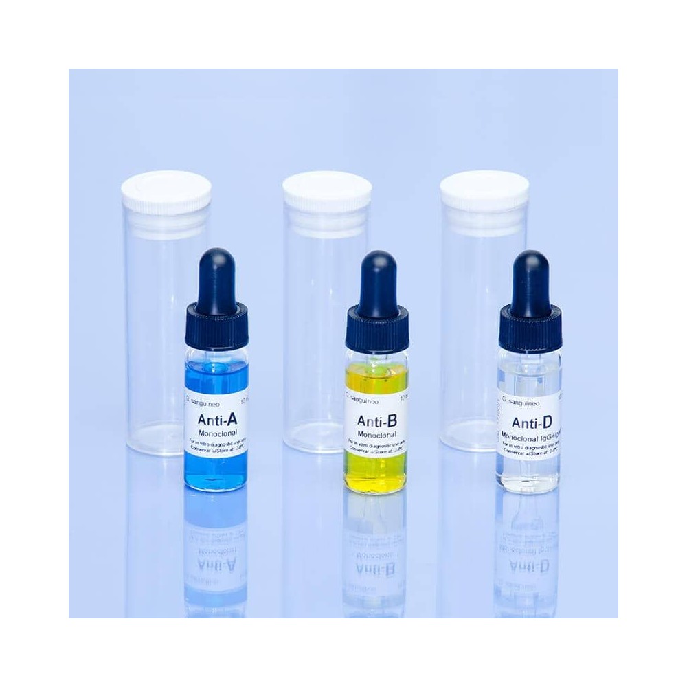 Reactiu grup sanguini anti-A monoclonal. Flascó 10 ml