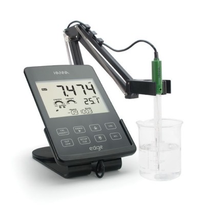 Medidor multiparamétrico pH-CE-OD-gC Edge HI-2020. Electrodo pH