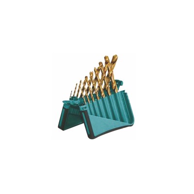 Brocas HSS titanio para metales BR-715. Juego 15 piezas 1'5-10