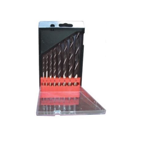 Steel wood drill bits 3 to 10 mm ME-9028. 8 piece set