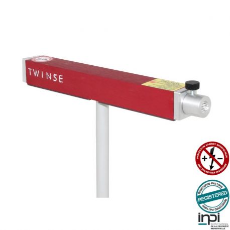 Laser light source three uses DO-108015. Red laser 650 nm.