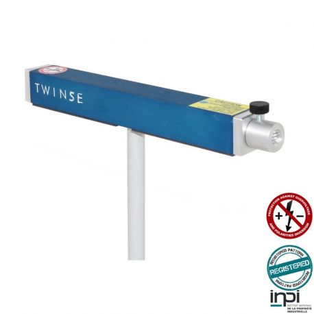 Laser light source three uses DO-108023. Blue laser 405 nm.