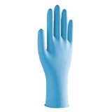 Guants examen nitril talla 7-8 mitjans. Capsa 100 unitats