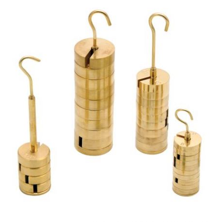 PH-0258E brass slotted weights. Set 2x5g-1x10g-9x20g-1x50g