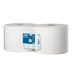Bobinas papel  limpiar celulosa pura 2 capas. Paquete 2x600 metros