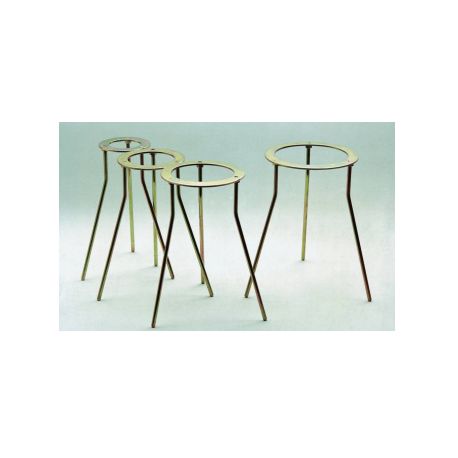 Zinc-plated steel tripod support S-7008010. Flat ring 210x100 mm