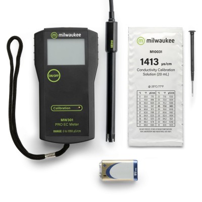 Conductímetre portàtil Hanna HI-86303. Escala 0-1999 uS/cm