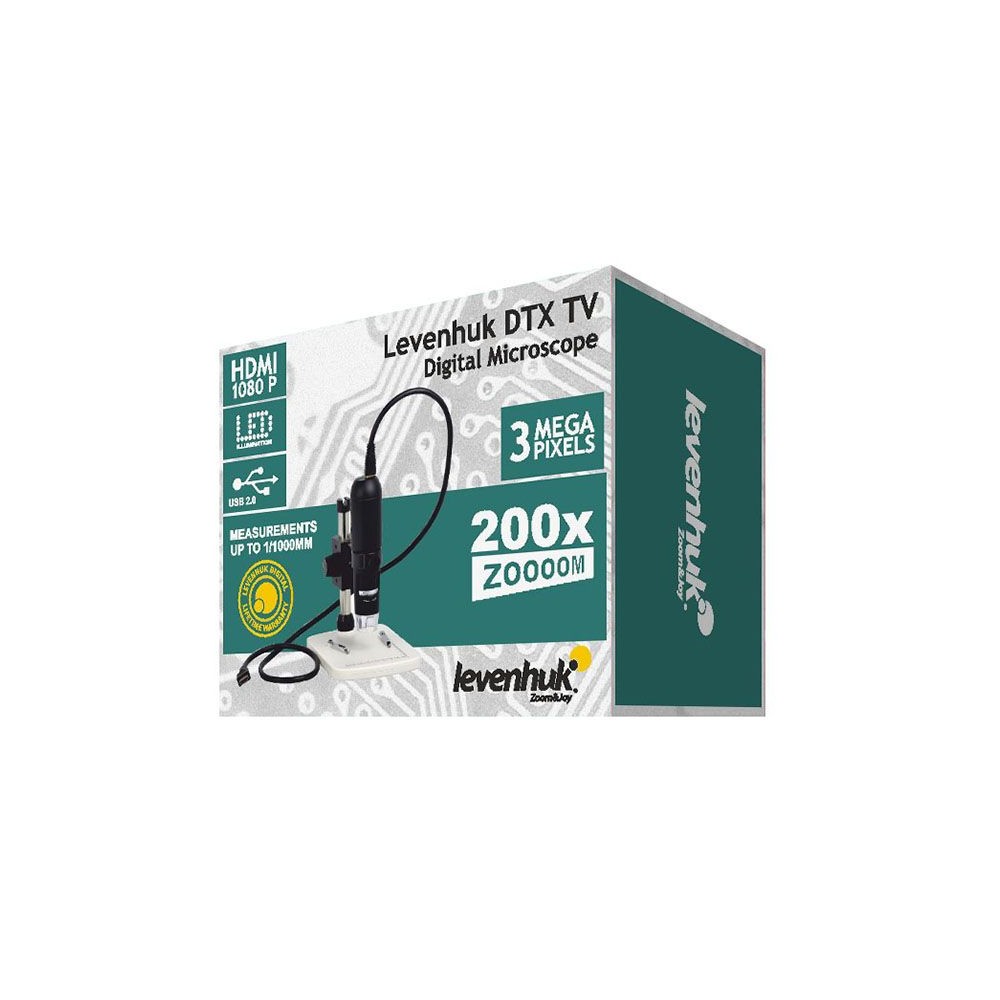 Lupa electrònica Levenhuk DTX-TV. Sensor 3 Mp (10x-200x)