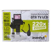 Microscopi digital USB+HDMI Levenhuk DTX-TV LCD. Sensor 3 Mp (10x-220x)