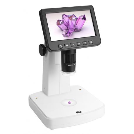 Microscopio digital USB+HDMI Levenhuk DTX 700 LCD. Sensor 5 Mp zoom (10x-1200x)