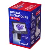 Microscopi digital USB Levenhuk 500 Mobi. Sensor 5 Mp (20x-500x)