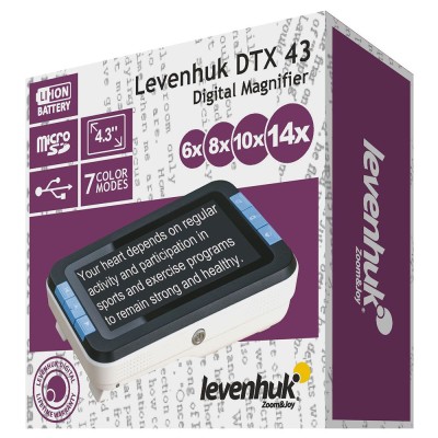Microscopi digital USB Levenhuk DTX 30. Sensor 2 Mp (20x-230x)