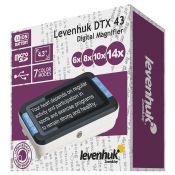Lupa digital USB Levenhuk DTX 43. Augments 6x-8x-10x-14x