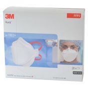 Mascaretes autofiltrants partícules FFP3 amb vàlvula. Capsa 12 unitats