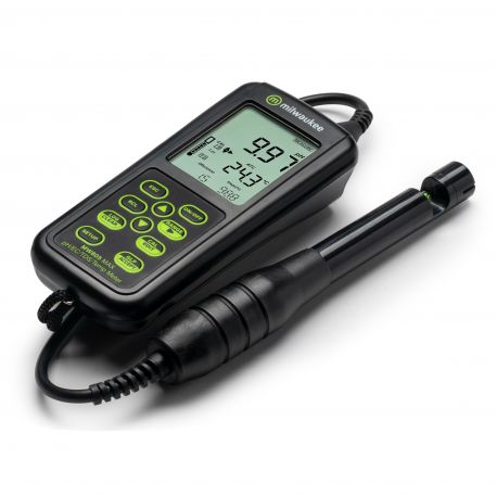 Milwaukee MW-805 multiparameter meter. pH-CE-TDS-gC scales