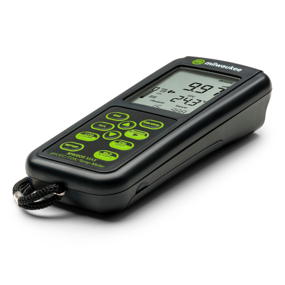 Mesurador multiparamètric Milwaukee MI-805. Escales pH-CE-TDS-gC