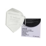 Mascaretes autofiltrants FFP2 blanques Teelmask. Capsa 50x1 unitats