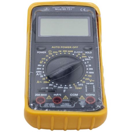 Multímetro digital DH-60131.Vcc-Vca-Acc-Ohm-hFe-Temp