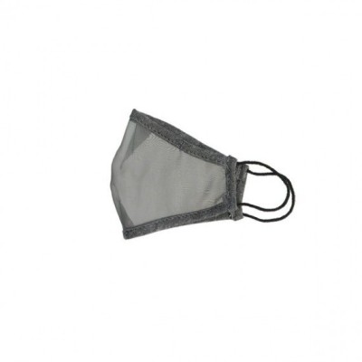 Mascaretes infantils transparents tela reutilitzable color gris. Paquet 10 unitats