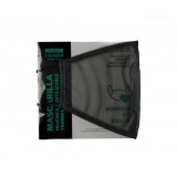 Mascaretes transparents tela reutilitzable color gris. Paquet 10 unitats