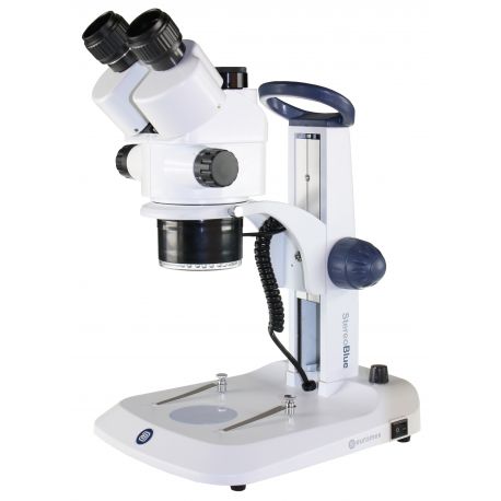 Stereoblue-AN SB-3903-S triocular stereomicroscope. Fixed arm 7x-45x