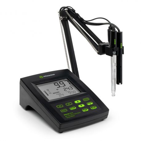 Milwaukee MW-180 multiparameter meter. pH-ORP-CE-TDS-NaCl-gC scales