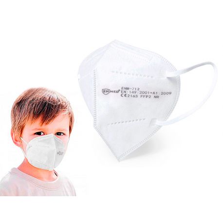 Children's self-filtering masks FFP2 without valve. Pack of 200 units