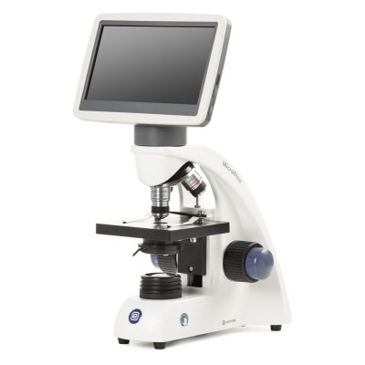 Microscopi LCD Microblue MB-1001-LCD. Monocular 40x-400x amb pinces