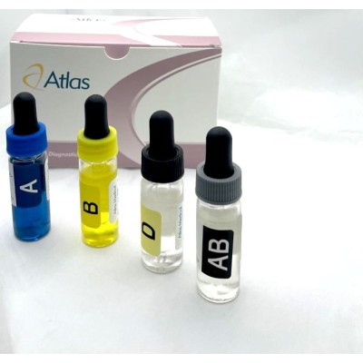 Reactius grup sanguinis anti-A-B-AB-D(IgG+IgM). Capsa 4x10 ml