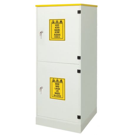 Basic PVC security cabinet CS-104B. Two doors 600x600x1600 mm