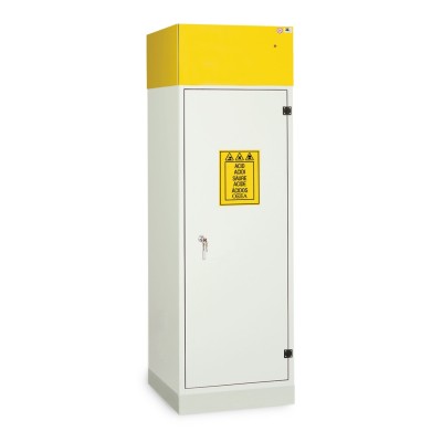 Armari seguretat PVC ventilat EO-103. Una porta 600x600x1600 mm